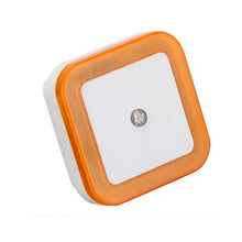 Load image into Gallery viewer, Light Sensor AUTO Control Mini Night Light EU US Plug Novelty Square Baby kids Bedroom lamp