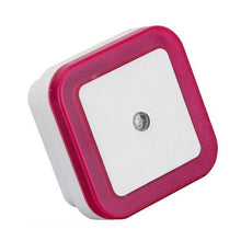 Load image into Gallery viewer, Light Sensor AUTO Control Mini Night Light EU US Plug Novelty Square Baby kids Bedroom lamp