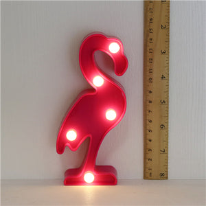 Cartoon Night Lights Unicorn/Flamingo/Cactus/Pineapple/Cloud/Star/Shell/Heart LED Table Lamp